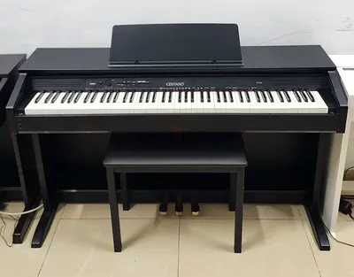 The Casio Celviano AP-250BK is a discontinued entry-level home digital piano in Casio’s Celviano