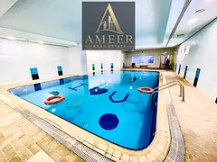 EXTRA SPACIOUS 1BHK APARTMENT TWO WASHROOMS WITH GYM & POOL FREE | ONE MONTH FREE NEAR TO DUBAI EXIT