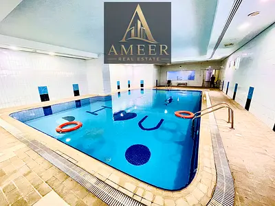 EXTRA SPACIOUS 1BHK APARTMENT TWO WASHROOMS WITH GYM & POOL FREE | ONE MONTH FREE NEAR TO DUBAI EXIT LIMITED OFFER JUST IN 39K