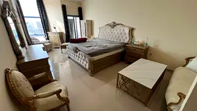 Luxury Furnished 2BR with 3 Baths Balcony Private Parking Annual Rent Near Al Hikma School and Thumb