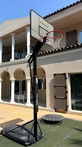 Adjustable Portable Tarmak Basketball Hoop - Good Condition
