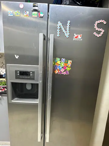 BOSCH double door side by side fridge & freezer for urgent sale
