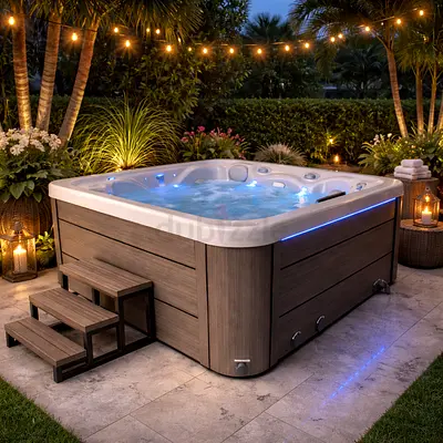 Chelsea 520 – Luxury 5-Seater Spa with Dual Loungers, Bluetooth & Smart Features