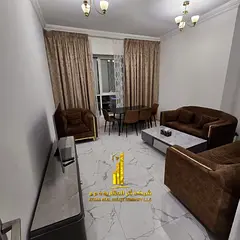 1BHK furnished apartment in Ajman | Real photos | New & clean furniture | Similar units subject to a