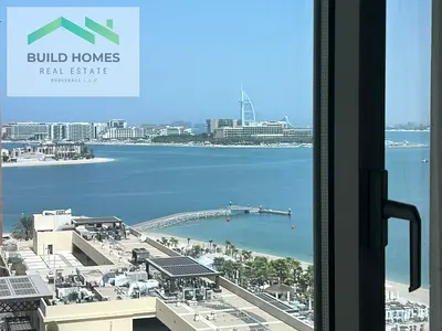 Fully Furnished I Beach Access 2BR Apartment | Sea, Atlantas, Burj Al Arab Views