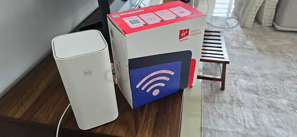 5G Router + 4 mths Virgin wifi