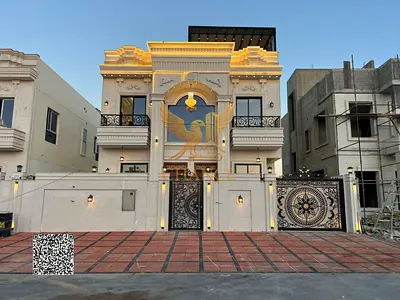 عنوان الرقي الكلاسيكي في الحليو 2 – عجمان | فيلا أرضي + أول + روف | 5 غرف ماستر | 2,050,000 درهم