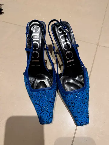 Gucci heels slingback