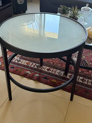 Black coffee tables -like new
