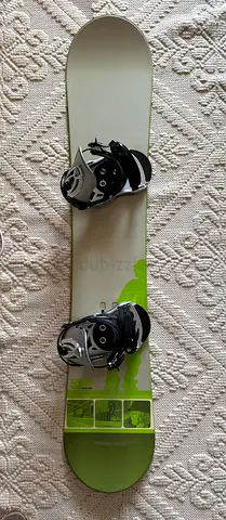 Snowboard with Bindings - Good Condition