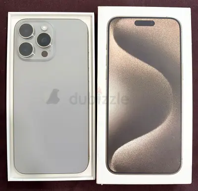 iPhone 15 Pro Max – 256GB | Natural Titanium