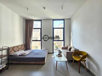 Full Furnish Studio Flat Available Free Gym Pool and Parking Open View And Rent 30K