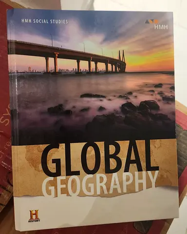 Global Geography (HMH Social Studies) - Textbook New