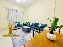 Luxury apartment, second occupancy, one bedroom, living room with open balcony. Ajman, Al Nuaimiya 2