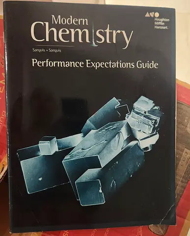 Modern Chemistry: Performance Expectations Guide (HMH)