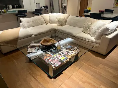 Marina home white cloud sofa