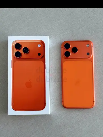 Orange iPhone 17 pro max 512 GB with Triple Camera — Good Conditions