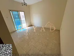 Annual rent in Ajman, Al Rawda 1: 2BR with balcony, central AC, near Sheikh Mohammed Bin Zayed St, f