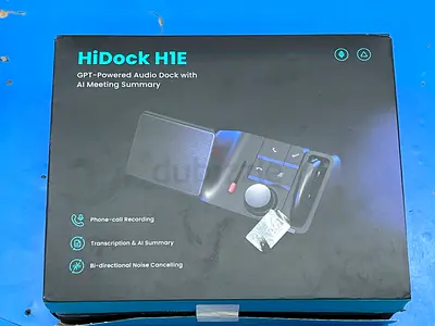 HiDock H1E GPT-Powered Audio Dock