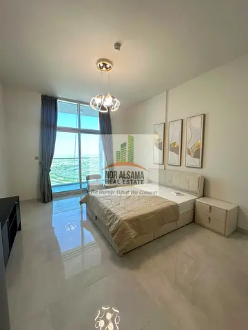 | furnished Studio | Skyz by Danube | Pool & Park View