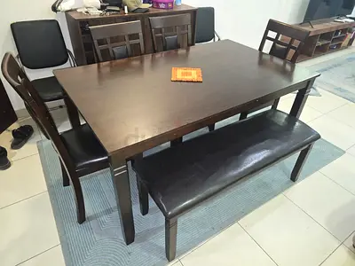 Dining table 6 chairs