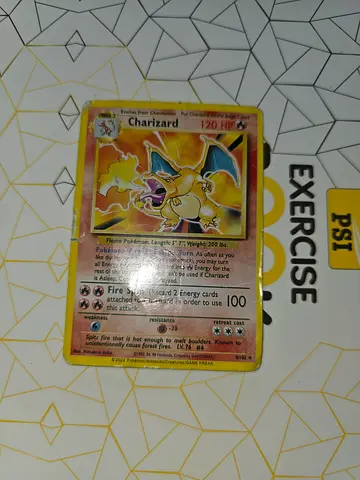 Rare Charizard Holo Pokémon Card (Vintage) - Single Card