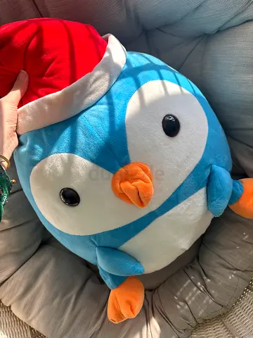 Large Blue Penguin Toy - Good Condition