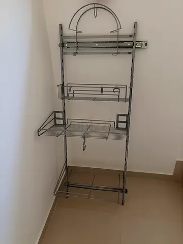 IKEA metod Wall-mounted modular wardrobe organizer / closet system (metal) - good condition