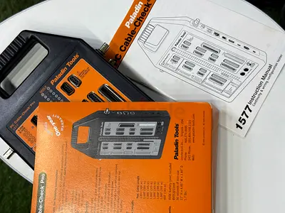 Paladin Tools PA1577 PC Cable-Check Pro, a universal diagnostic tester ( Made in Taiwan )