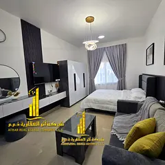 Luxury Studio | Fully Furnished | Distinctive view | For Monthly Rent | In a prime location in Ajman