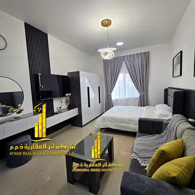 استوديو VIP | مفروش بالكامل | بإطلالة مميزة | للإيجار الشهري | موقع متميز في عجمان – شامل جميع الفواتير والواي فاي