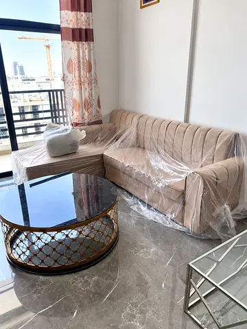 Get the brand new L shape sofa available Premium Quality