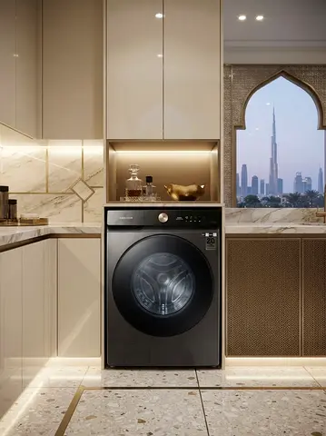 Samsung Bespoke 18.5kg Washer & 9.5kg Dryer Set, Latest Model, WiFi & Touch Display