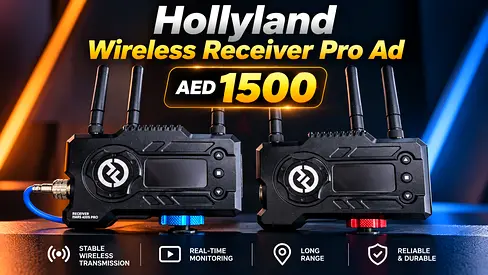 Hollyland Wireless Receiver Pro Ad