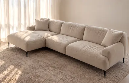 Loomed Shape Classifieds: Extra Large L-Shaped Sofa - Loom Collection