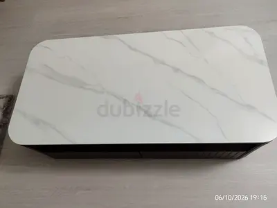 White Marble-Coffee Table in very good condition