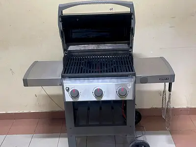 Genuine Weber Spirit II gas barbecue 3 powerful gas burners