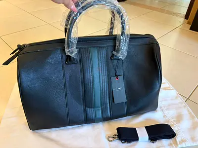 Ted Baker London Black Holdall Bag