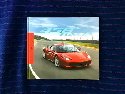 4 OFFICIAL FERRARI DEALERSHIP SALES BROCHURES