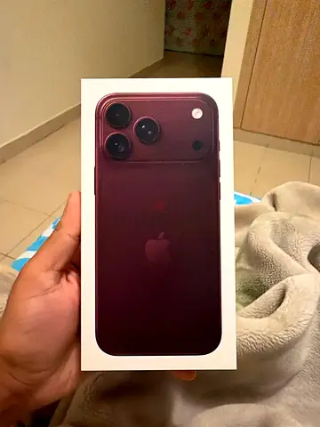 I PHONE 18 PRO MAX 256GB BURGUNDY NON ACTIVE TRA