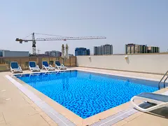 FULLY OPEN VIEW SPACIOUS 2 + STORE ROOM APARTMENT WITH CLOSED KITCHEN HAVING GYM,POOL AND PARKING.