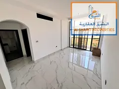 Second-floor apartment featuring two master bedrooms, a balcony with a view, central air conditionin