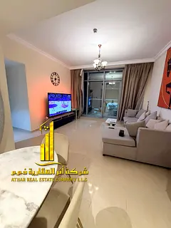 Sea view. Luxury apartment, second occupant. Two bedrooms and a living room with an open view. Ajman