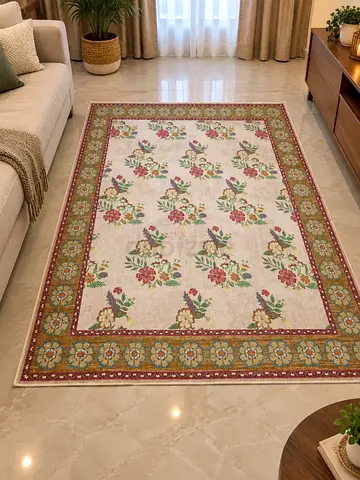 Carpet 140 by 20 floral print very beautiful brand-new