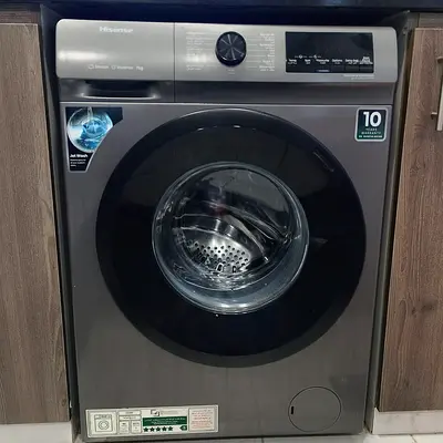 Hisense 7kg Front Load Washing Machine - Grey, Good Condition