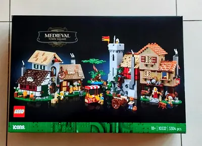 Retired 10332 - LEGO Icons Medieval Town Square(3304 pcs)