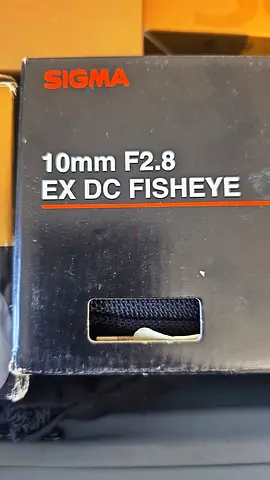 Lens with flash