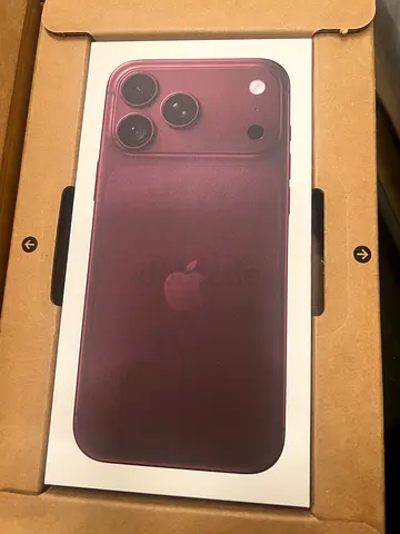 iPhone 18 pro max 512GB Burgundy (Apple Care)