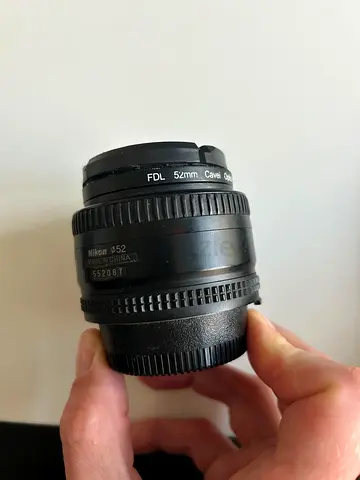 Nikon 52mm Prime Lens (used) - Compact SLR Lens - portrait lens