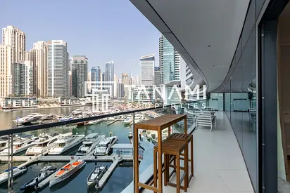 Fully Furnished | Panoramic Marina & Water Views